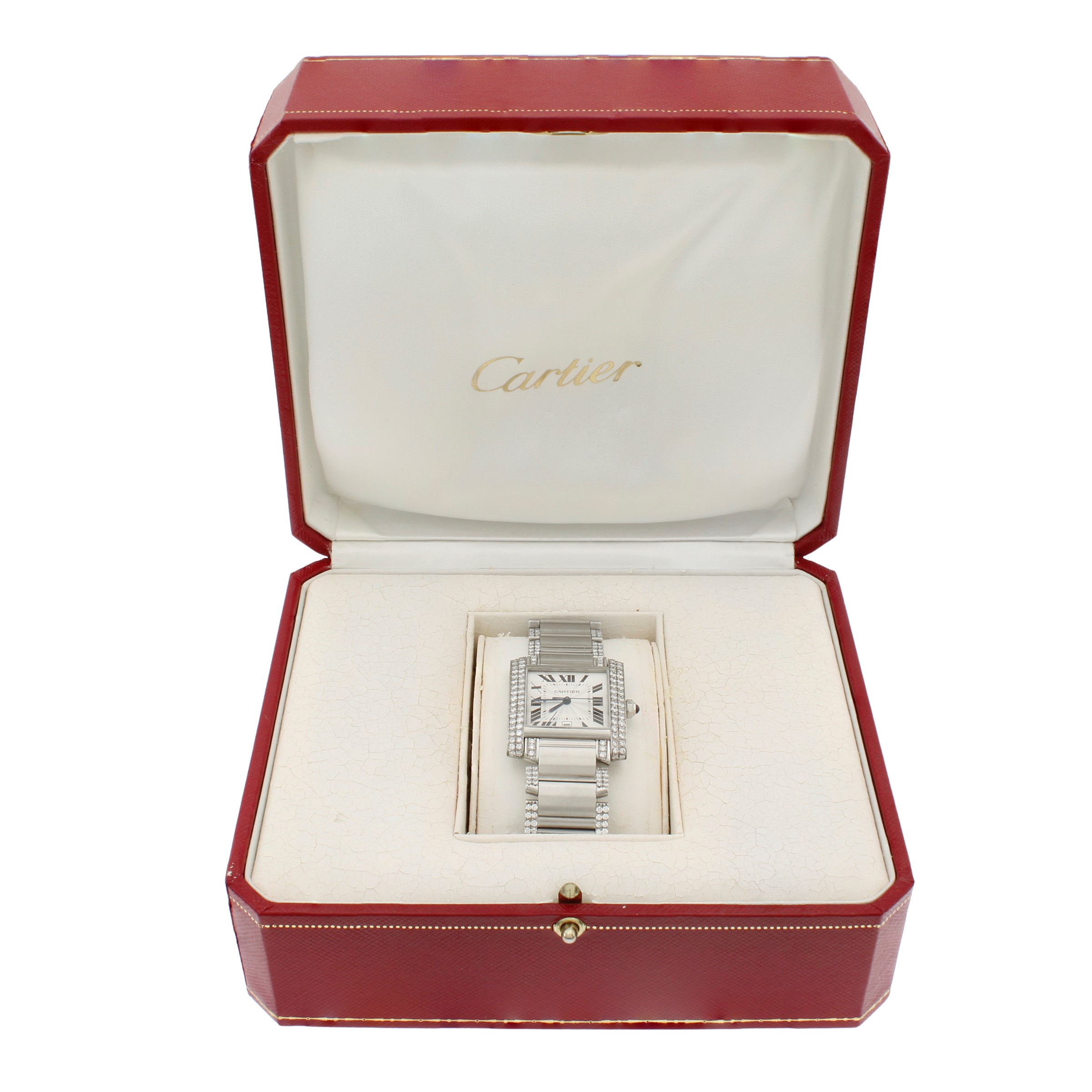 Cartier Tank Française orologio da polso