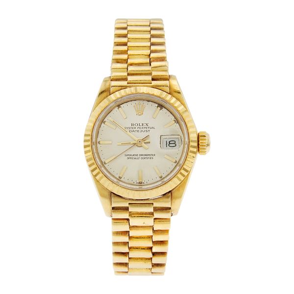 Rolex Oyster Perpetual Datejust President orologio da donna vintage