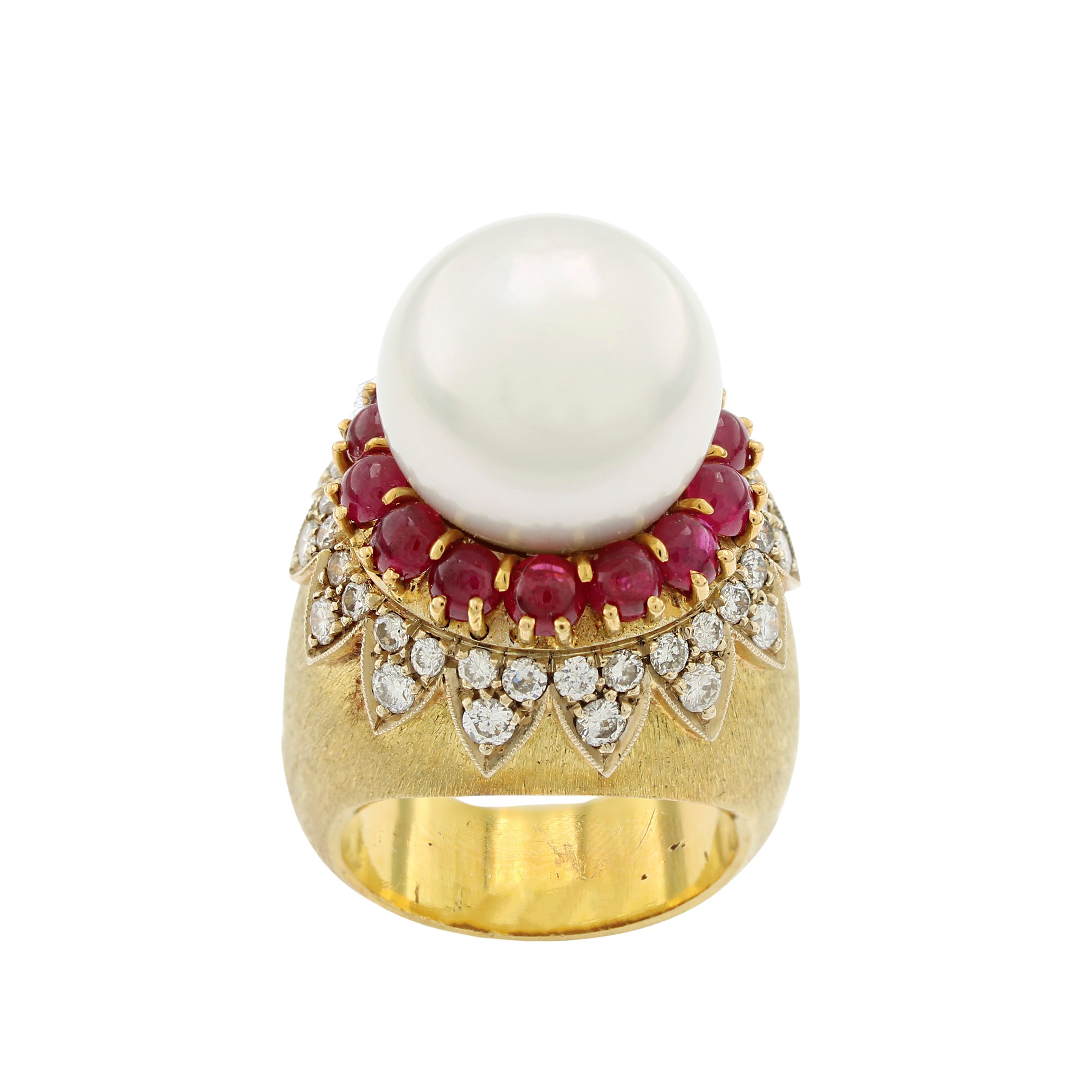 Anello Cocktail in Oro Giallo 18kt