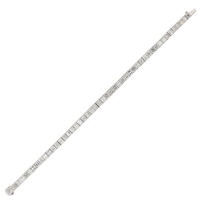 Bracciale Tennis in Oro Bianco 18kt