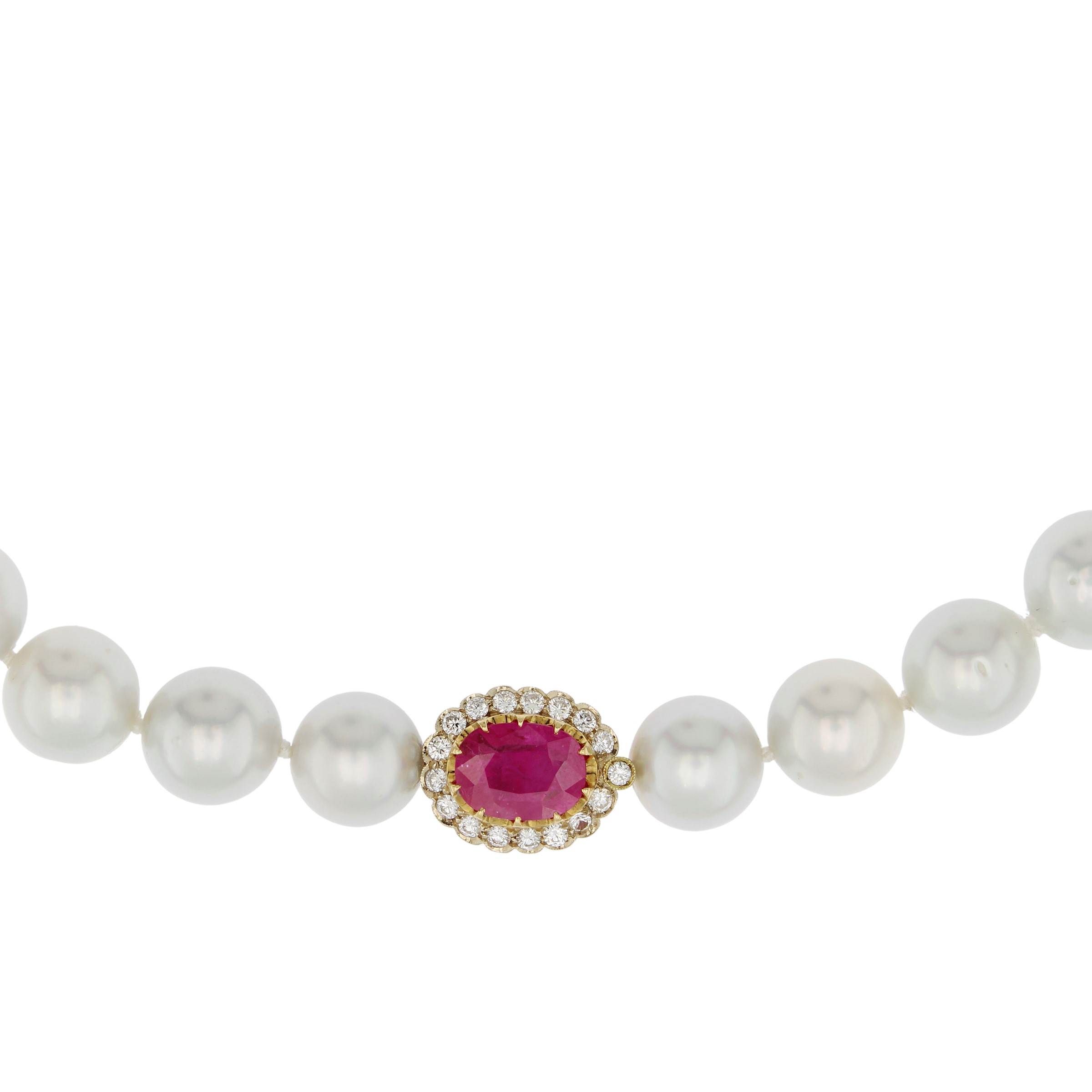 Collana Ad un Filo di Perle South Sea