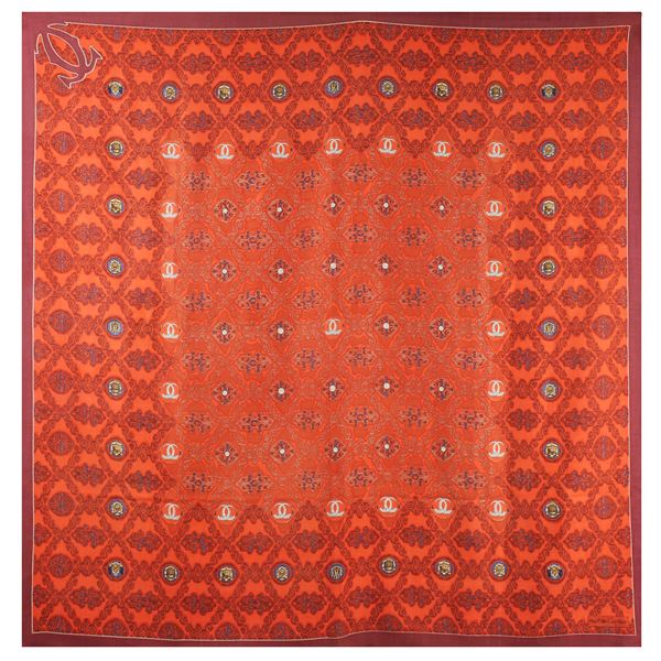 Must de Cartier Panthère collection shawl  - Auction Jewels Watches and Fashion Vintage Web Only - Colasanti Casa d'Aste