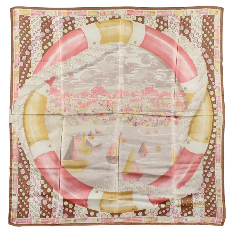 Louis Vuitton foulard vintage