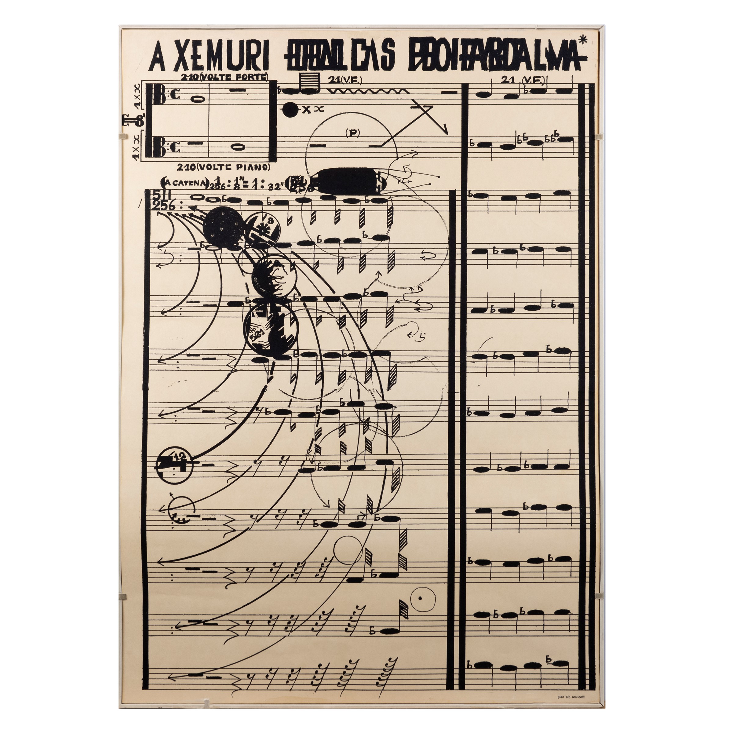 Manifesto di Gian Pio Torricelli