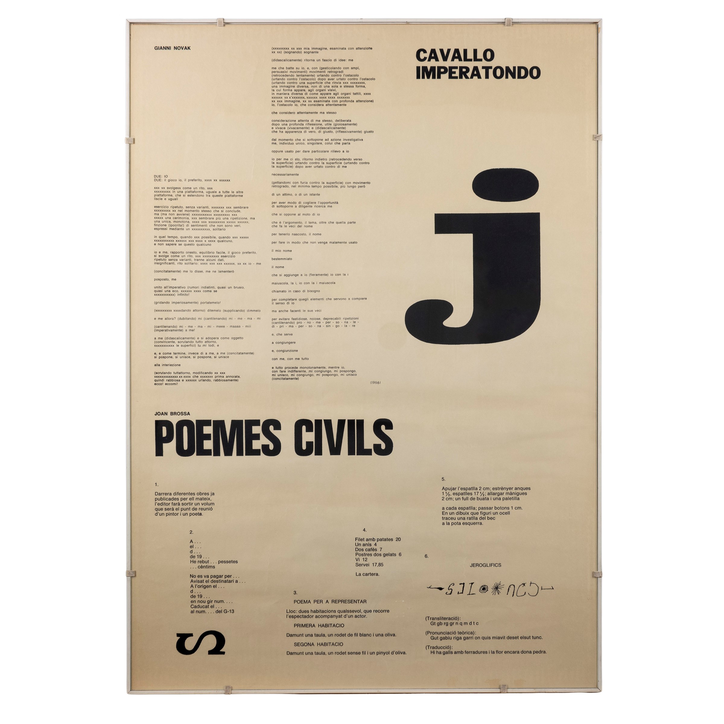 Manifesto di Gianni Novak