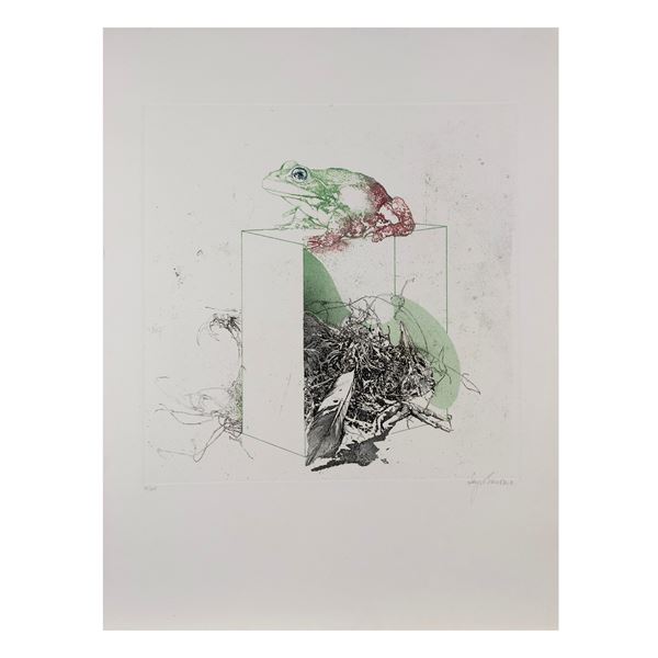 Sergio Saroni  (Torino 1934 - 1991)  - Asta Opere del XX secolo Web Only - Colasanti Casa d'Aste