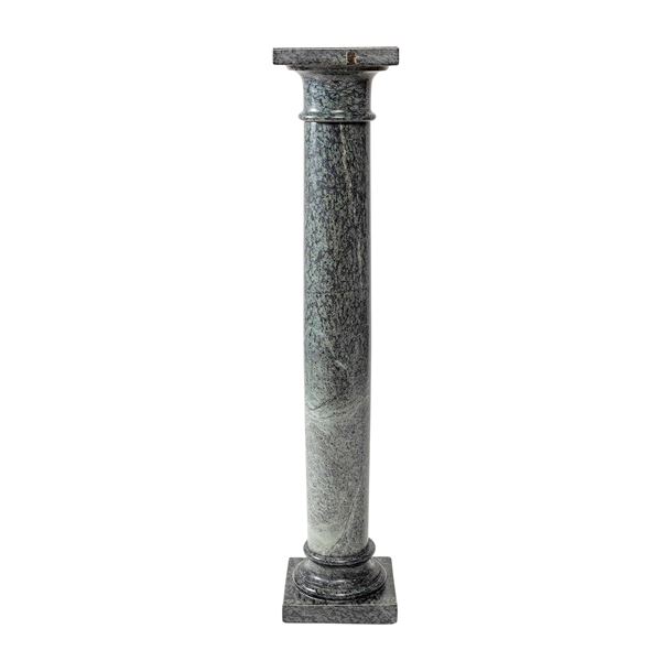 Colonna in marmo verde