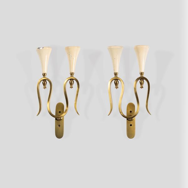 Prod. Stilnovo, attributed (2)  (Italy, 1950s)  - Auction Italian Style Web Only - Colasanti Casa d'Aste