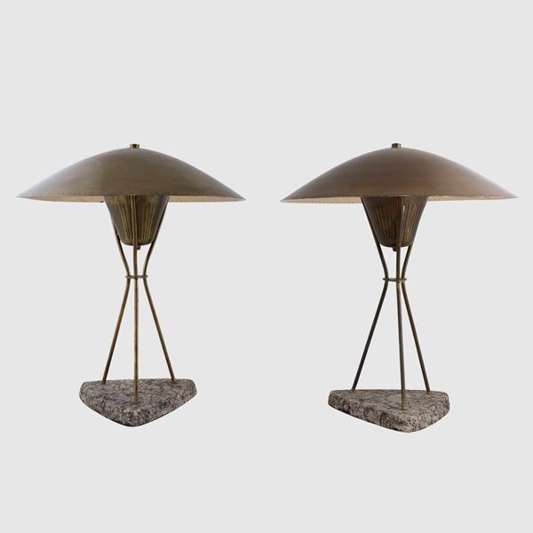 Manifattura italiana (2)  (anni 50)  - Asta Design e Arti Decorative del 900 - Colasanti Casa d'Aste