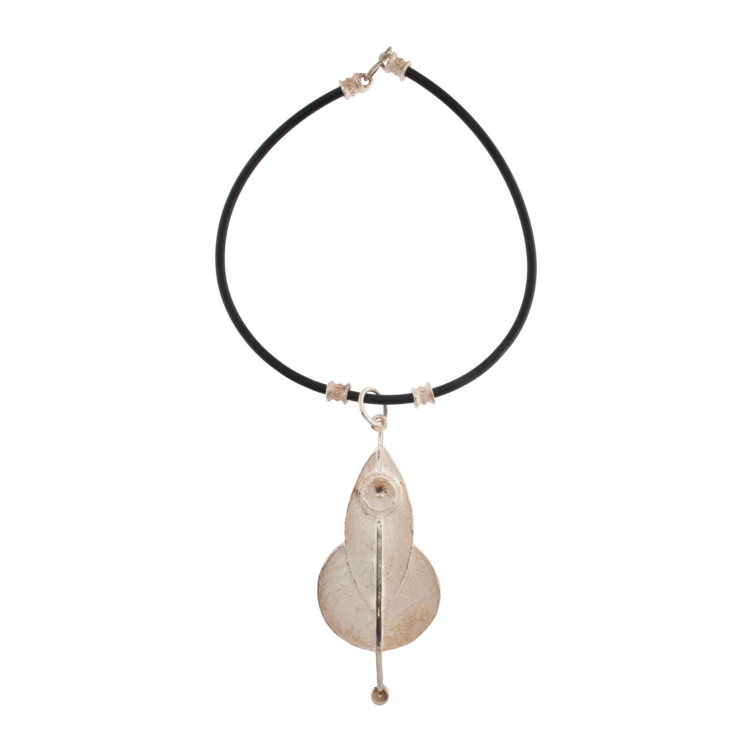 Fausto Maria Franchi pendente scultura in argento 925