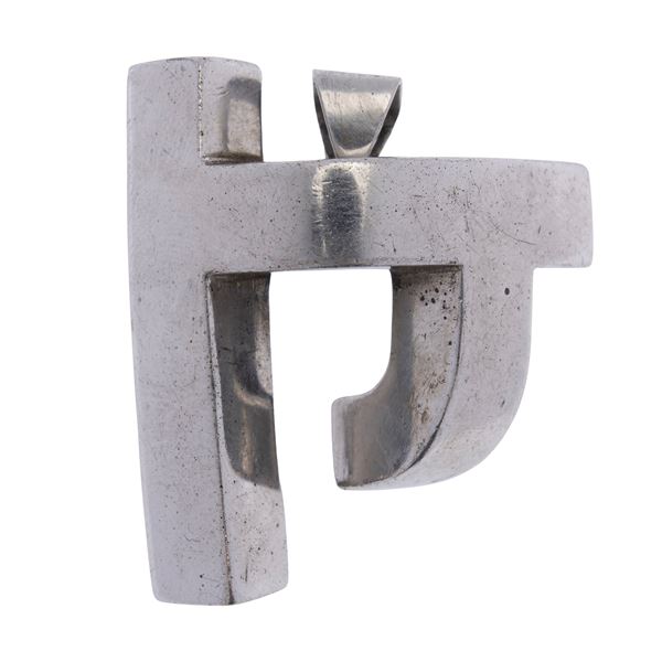 Vintage silver pendant brooch  - Auction Bijoux e Fashion Vintage Web Only  - Colasanti Casa d'Aste