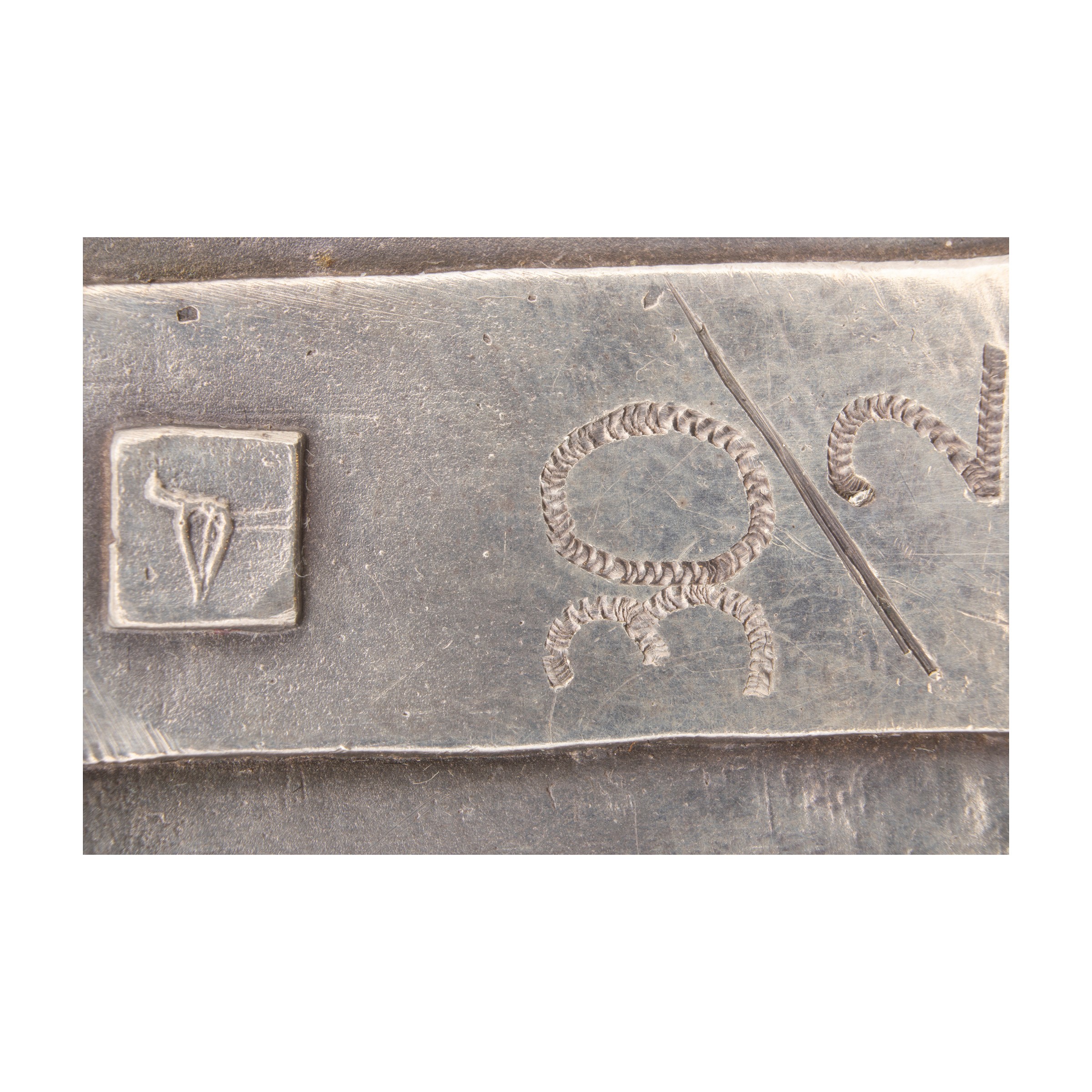 Hermann Jünger spilla vintage in argento