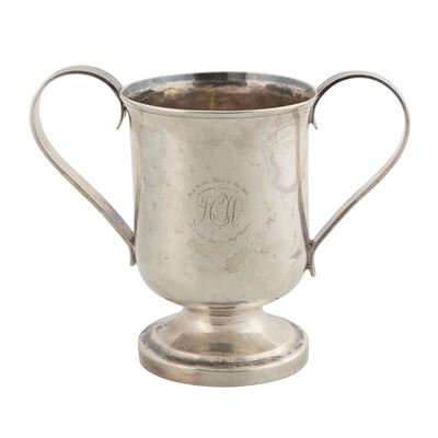 Coppa in Argento a Due Manici