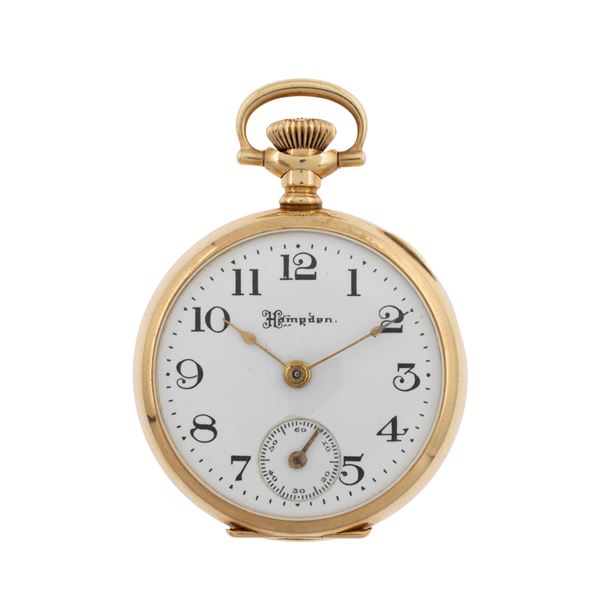 Orologio da tasca a monachina Hamgden