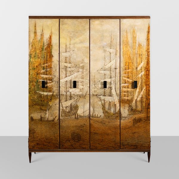 Manifattura italiana  (anni 50)  - Asta Design e Arti Decorative del 900 - Colasanti Casa d'Aste