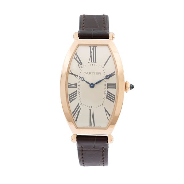 Cartier tonneau wristwatch