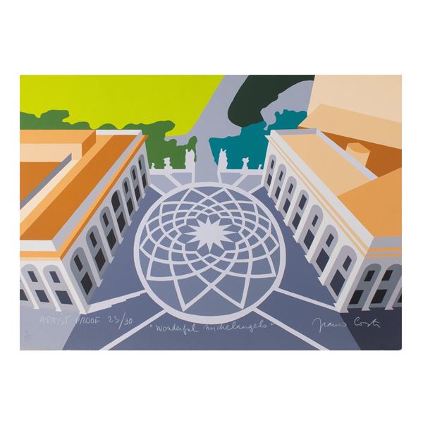Franco Costa  (Roma 1934 - 2015)  - Auction 20th Centuries Paintings Web Only - Colasanti Casa d'Aste