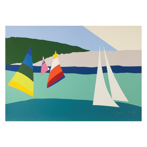 Franco Costa  (Roma 1934 - 2015)  - Auction 20th Centuries Paintings Web Only - Colasanti Casa d'Aste