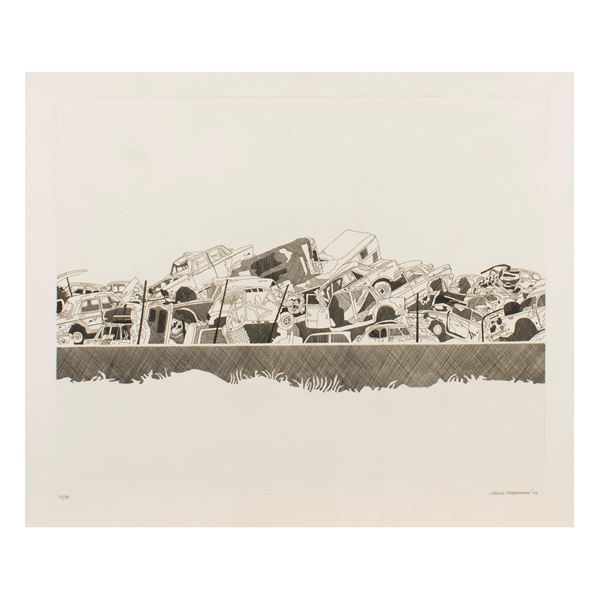 Attilio Steffanoni  (Bergamo 1938)  - Auction 20th Centuries Paintings Web Only - Colasanti Casa d'Aste