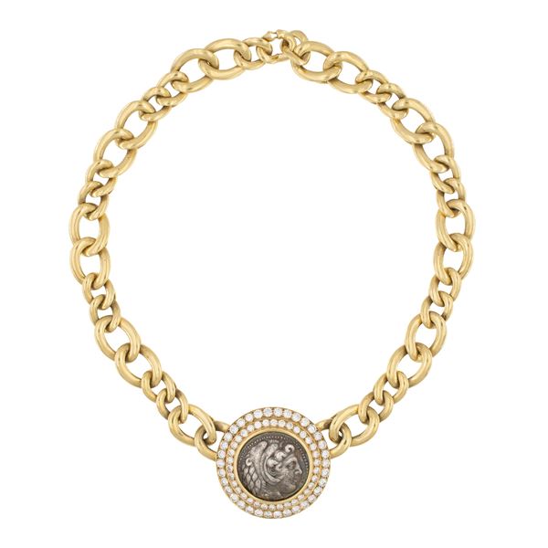 Bulgari collana collezione Monete