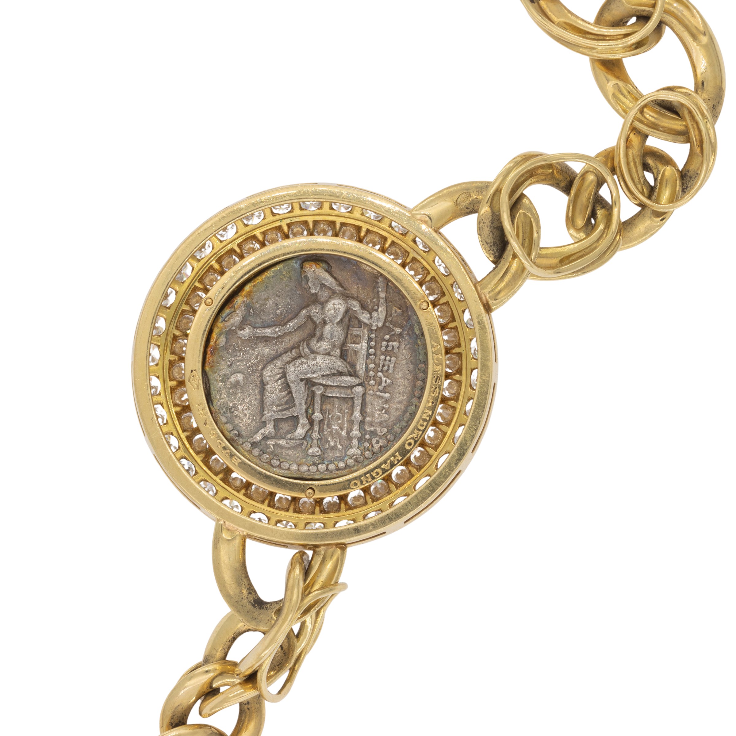 Bulgari collana collezione Monete