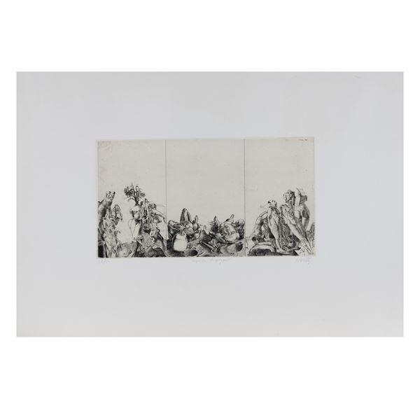 Jean-Pierre Velly  (Audierne 1943 - Trevignano Romano 1990)  - Asta Arte Moderna e Contemporanea - Colasanti Casa d'Aste