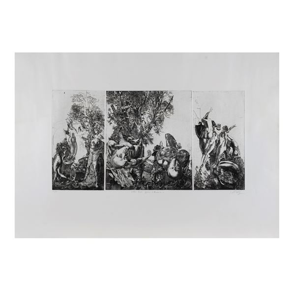 Jean-Pierre Velly  (Audierne 1943 - Trevignano Romano 1990)  - Asta Arte Moderna e Contemporanea - Colasanti Casa d'Aste