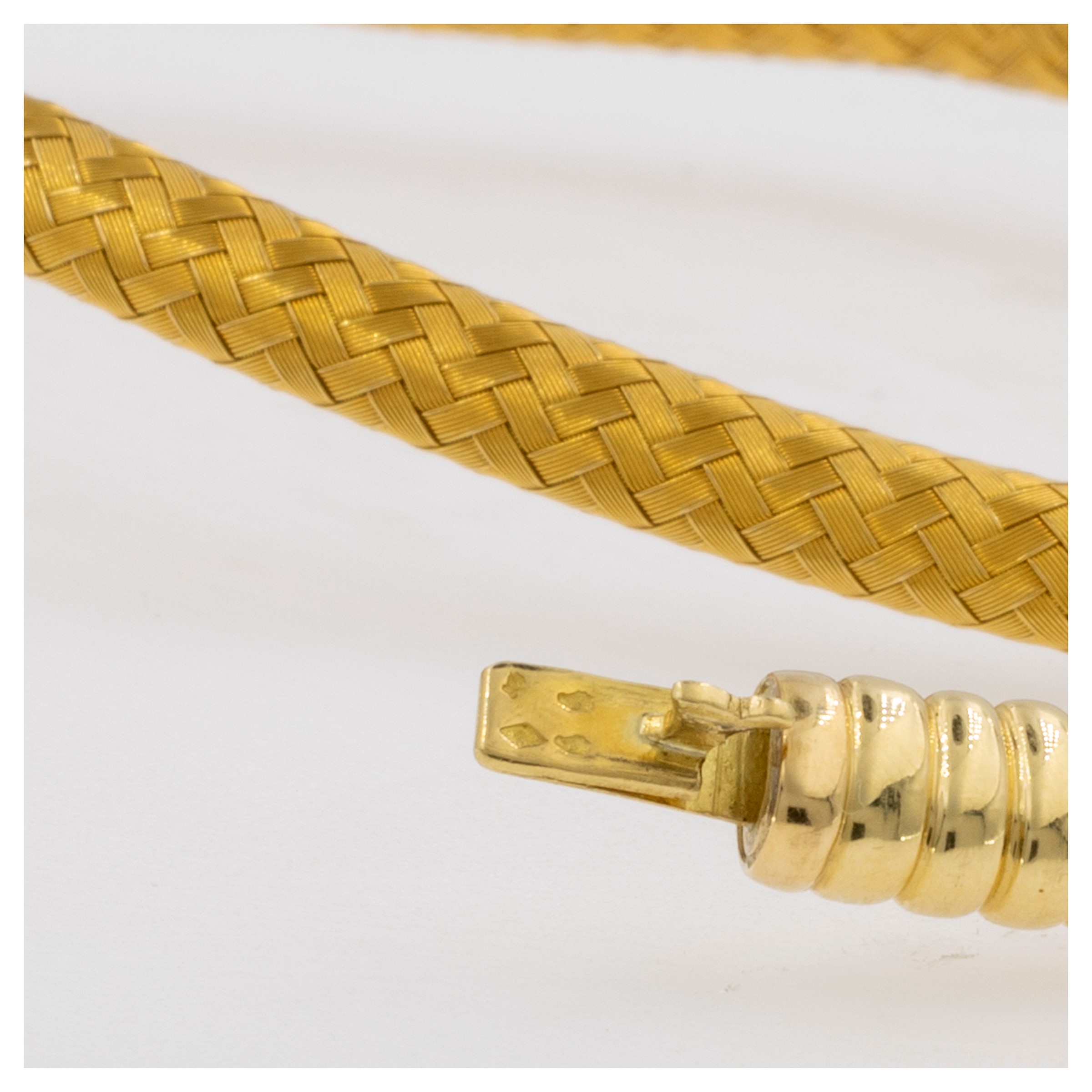 Collana a Serpente in Oro Giallo 18kt