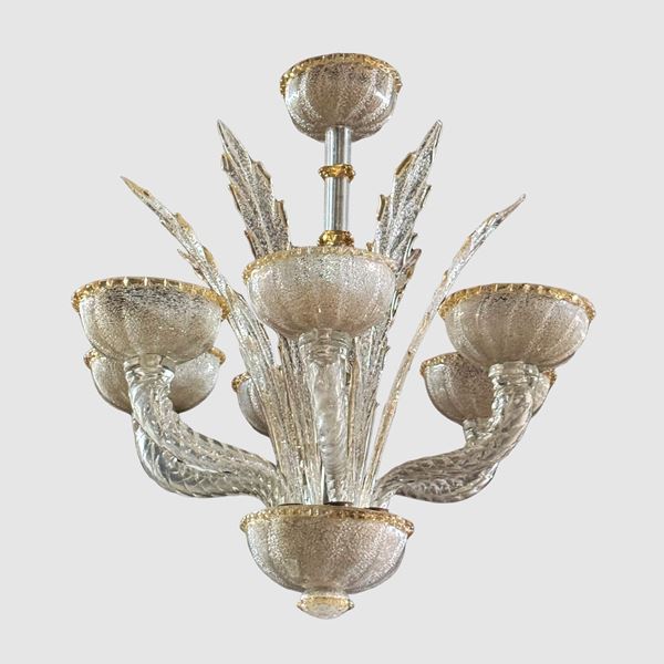 Prod. Barovier&Toso  (Murano, anni 40)  - Asta Design e Arti Decorative del 900 - Colasanti Casa d'Aste