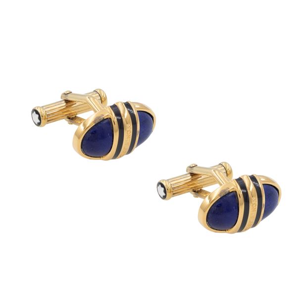 Mont Blanc Meistersuck Ramses II Collection cufflinks
