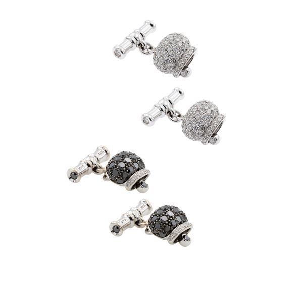 Chantecler four Campanelle collection cufflinks
