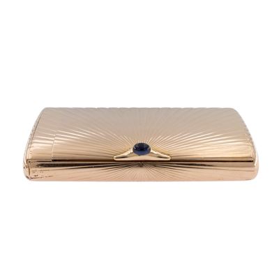 Trousse Portasigarette in Oro Rosa 14kt