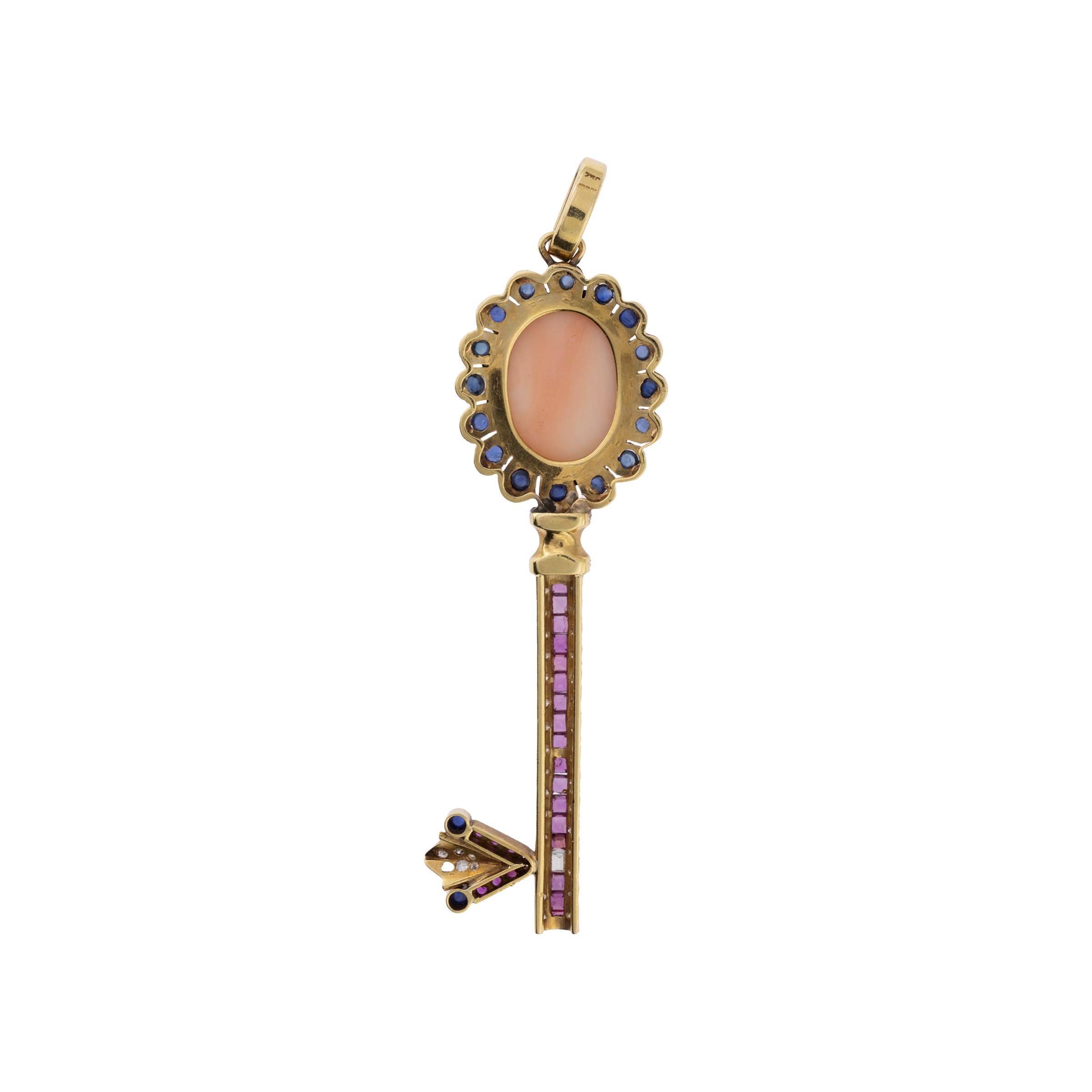 Moroni pendente chiave in oro giallo 18kt