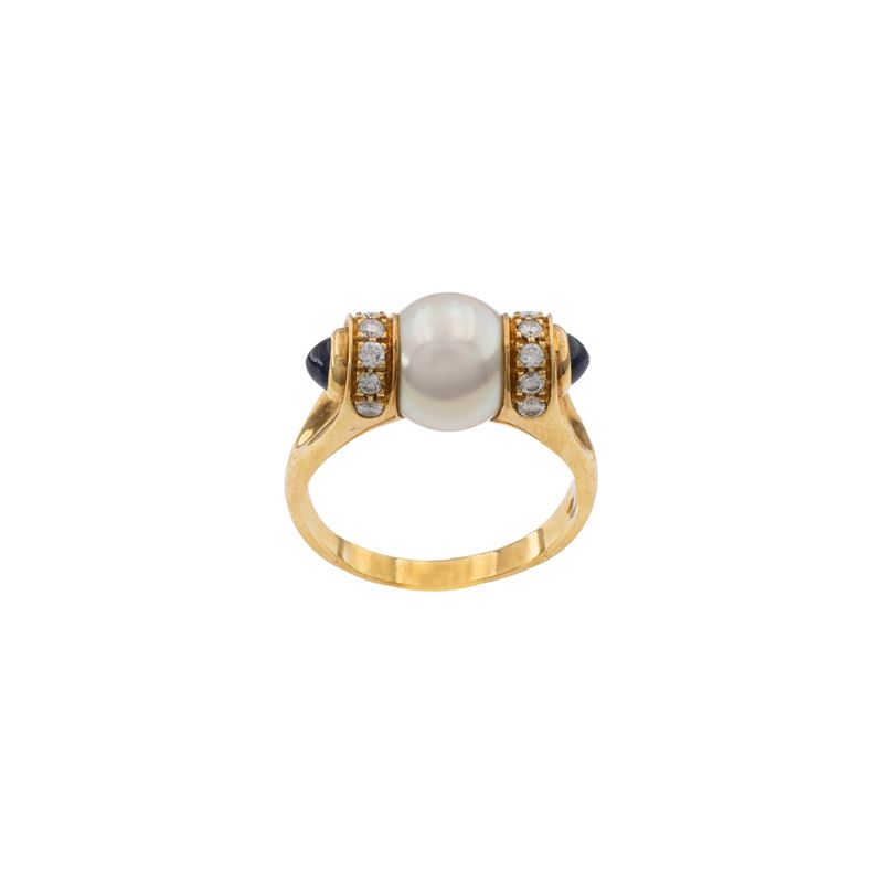 Bulgari anello in oro giallo 18kt