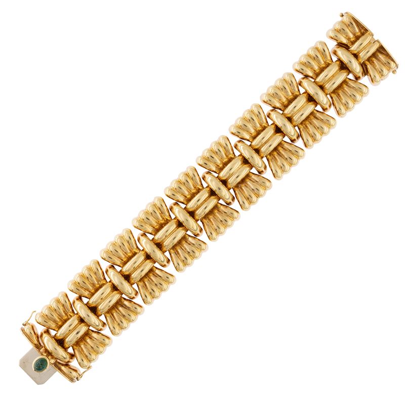 Weingrill bracciale in oro giallo 18kt
