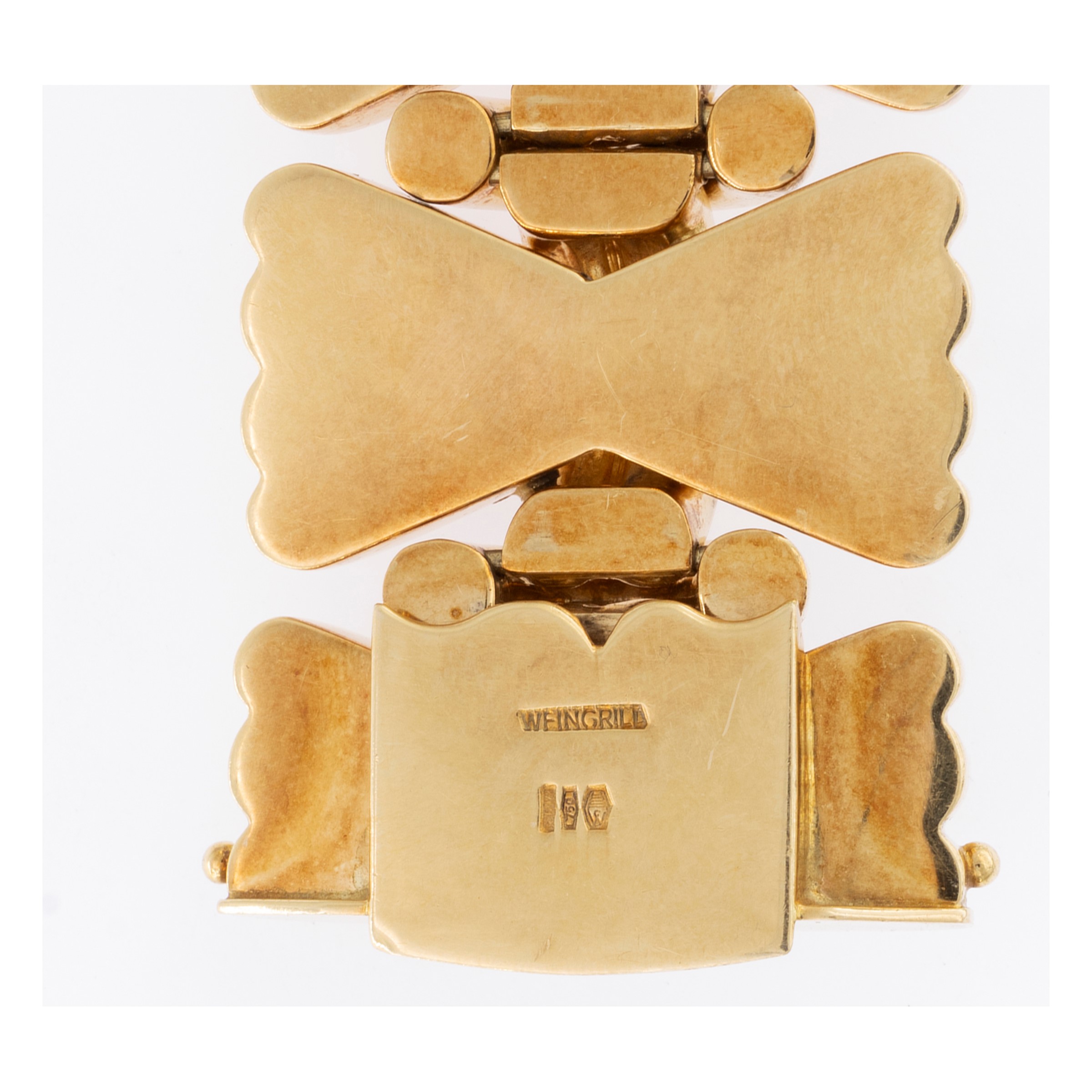 Weingrill bracciale in oro giallo 18kt