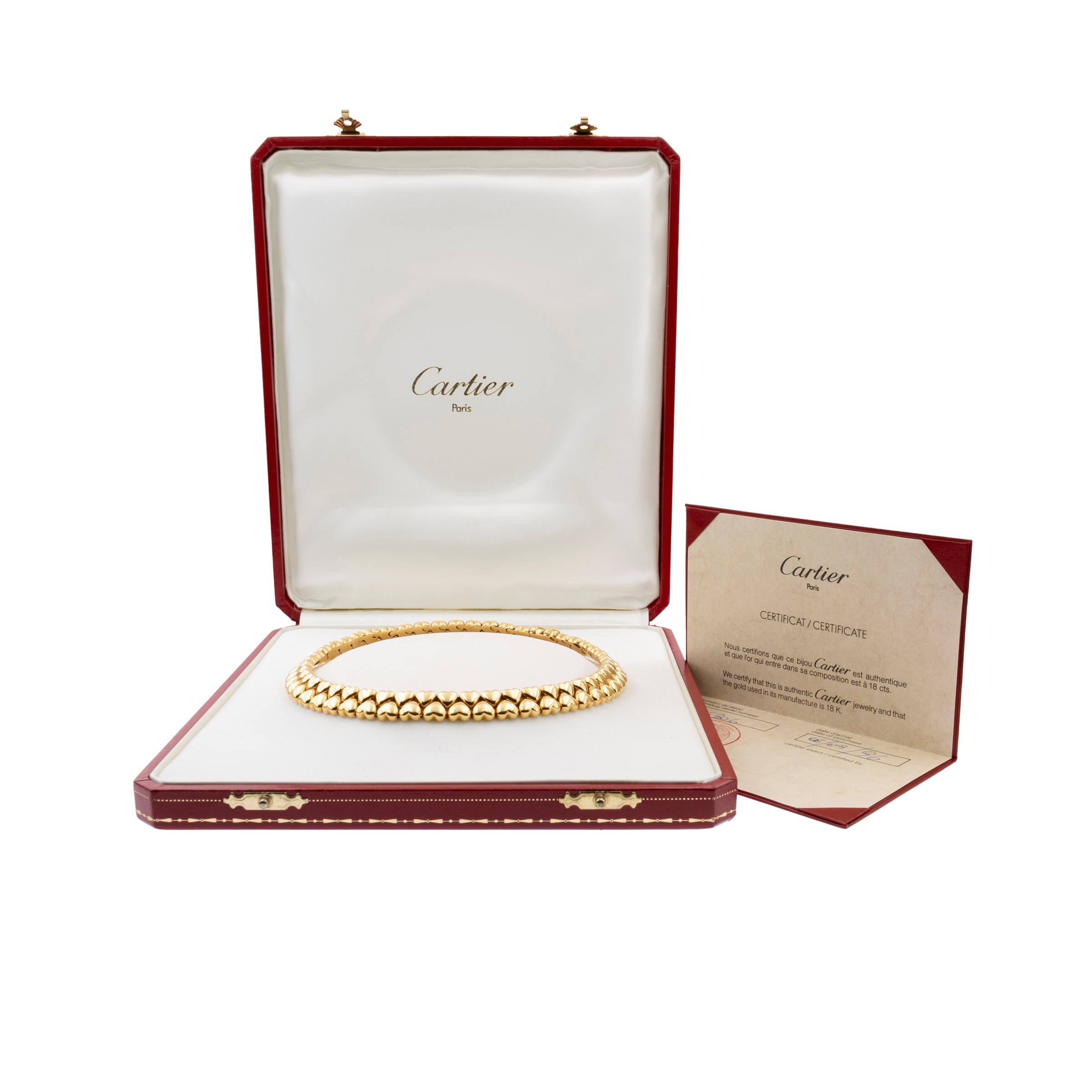 Cartier parure collezione Double Coeurs