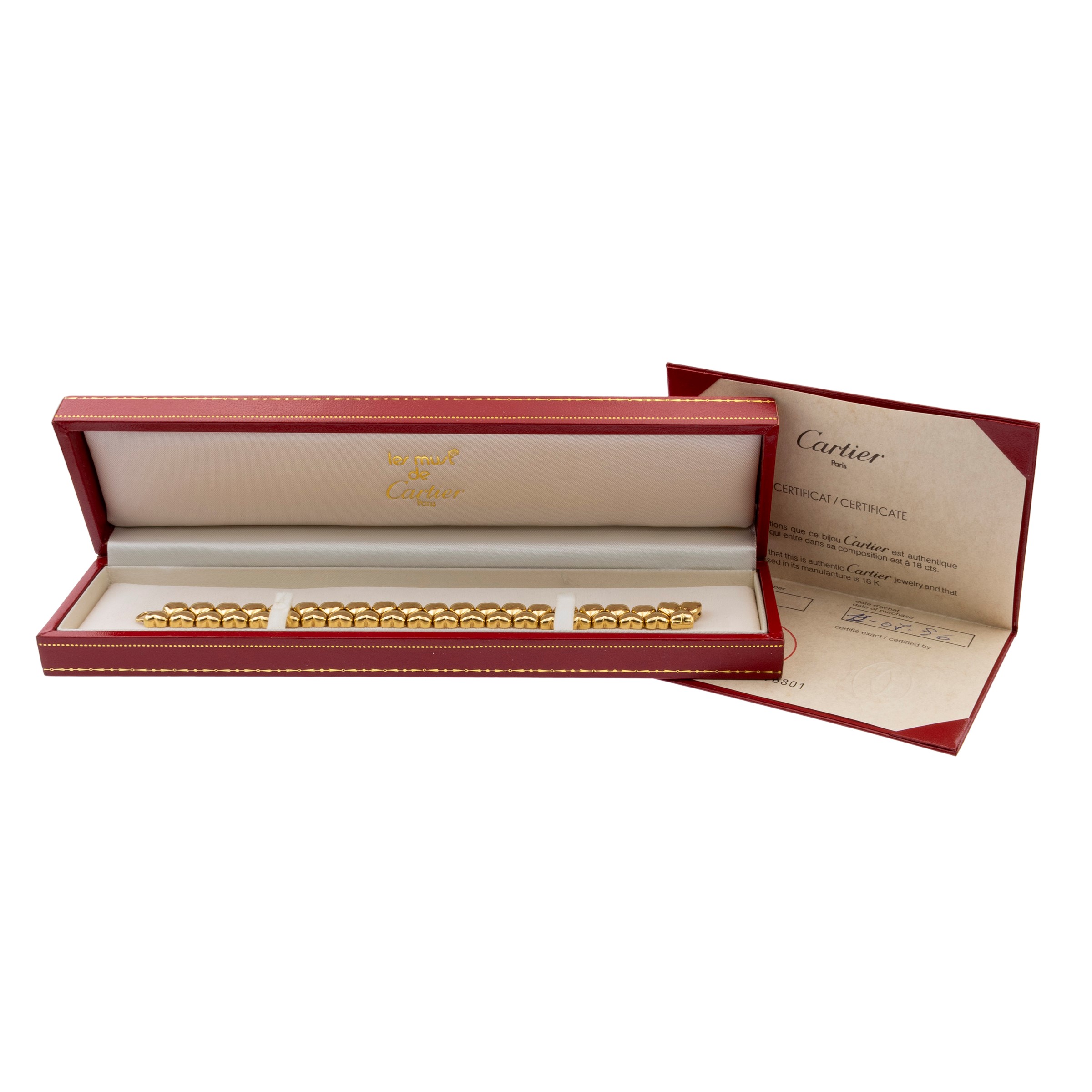 Cartier parure collezione Double Coeurs