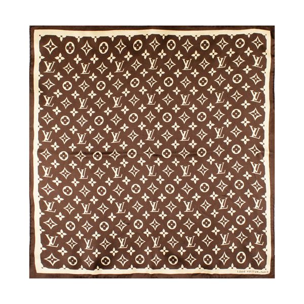 Louis Vuitton Monogram Collection vintage scarf