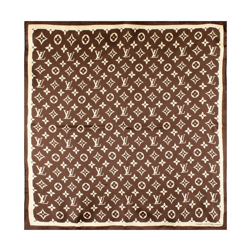 Louis Vuitton foulard vintage collezione Monogram