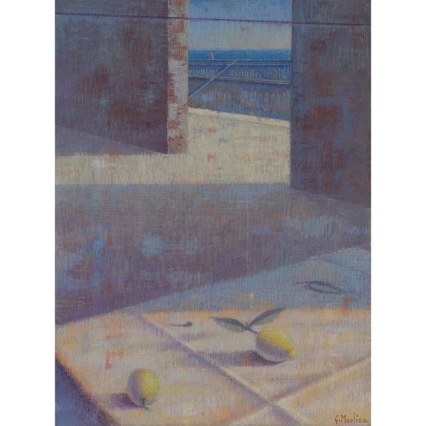 Giuseppe Modica - "Interior with lemons"
