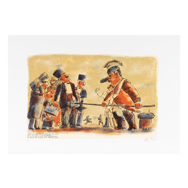 Franz Borghese  (Roma 1941 - 2005)  - Asta Opere del XX Secolo Web Only - Colasanti Casa d'Aste