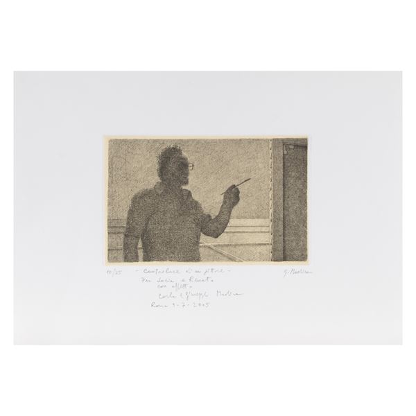 Giuseppe Modica  (Mazara del Vallo 1953)  - Auction 20th Centuries Paintings Web Only - Colasanti Casa d'Aste