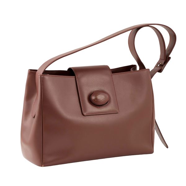 Cartier borsa a spalla vintage Must de Cartier  (anni 90 circa)  - Asta Bijoux e Fashion Vintage Web Only  - Colasanti Casa d'Aste