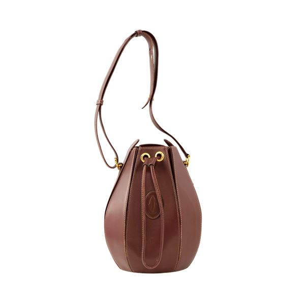 Cartier borsa secchiello vintage Must de Cartier