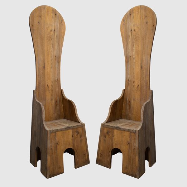 Mario Ceroli (2)  (Italia, anni 70)  - Asta Design e Arti Decorative del 900 - Colasanti Casa d'Aste
