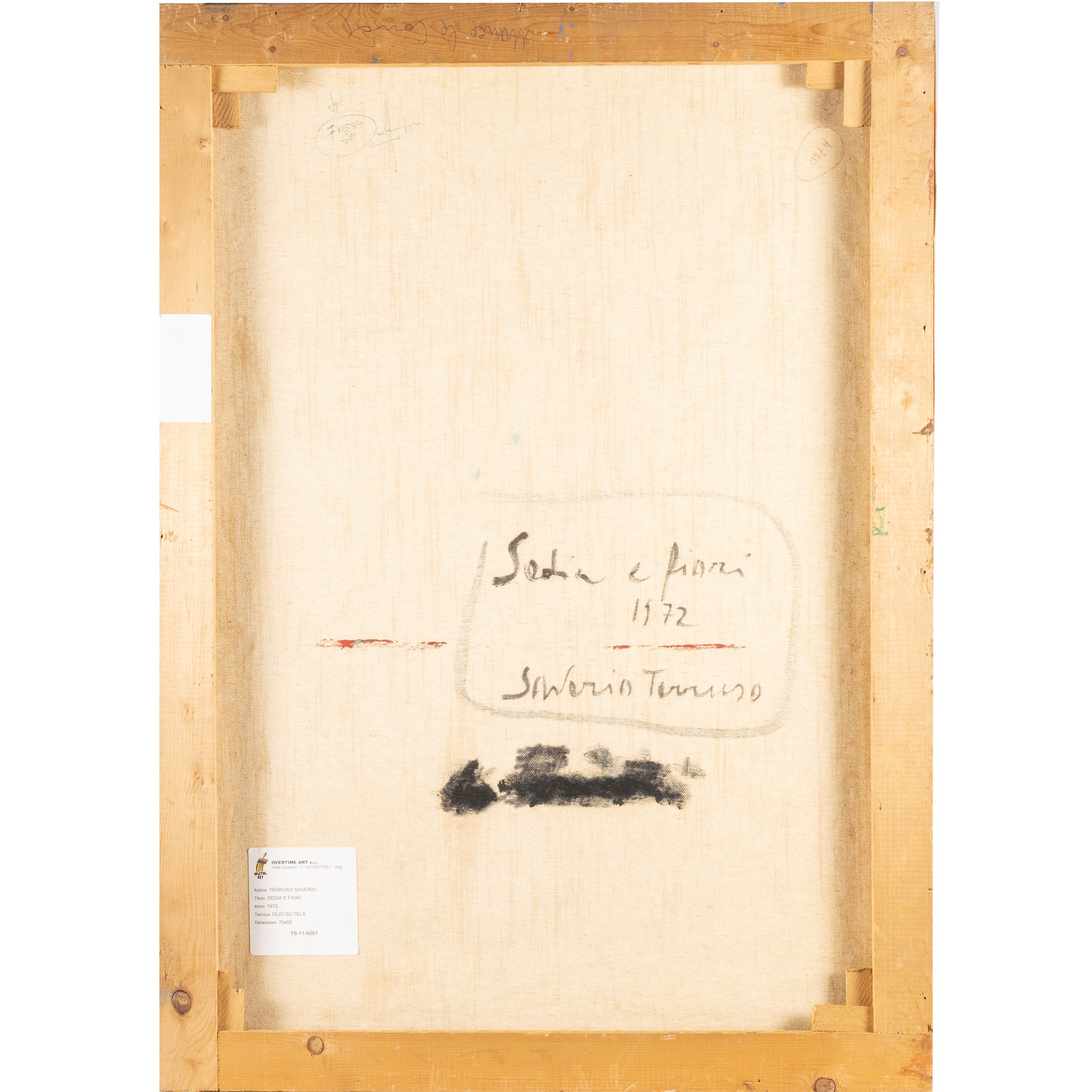 Saverio Terruso - Sedia e fiori