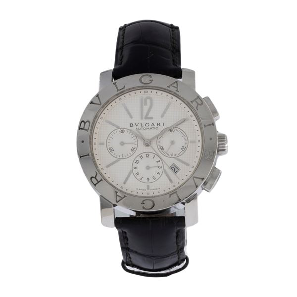 Bulgari orologio cronografo da polso collezione Bulgari Bulgari