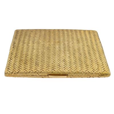 Trousse Portasigarette in Oro Giallo 18kt