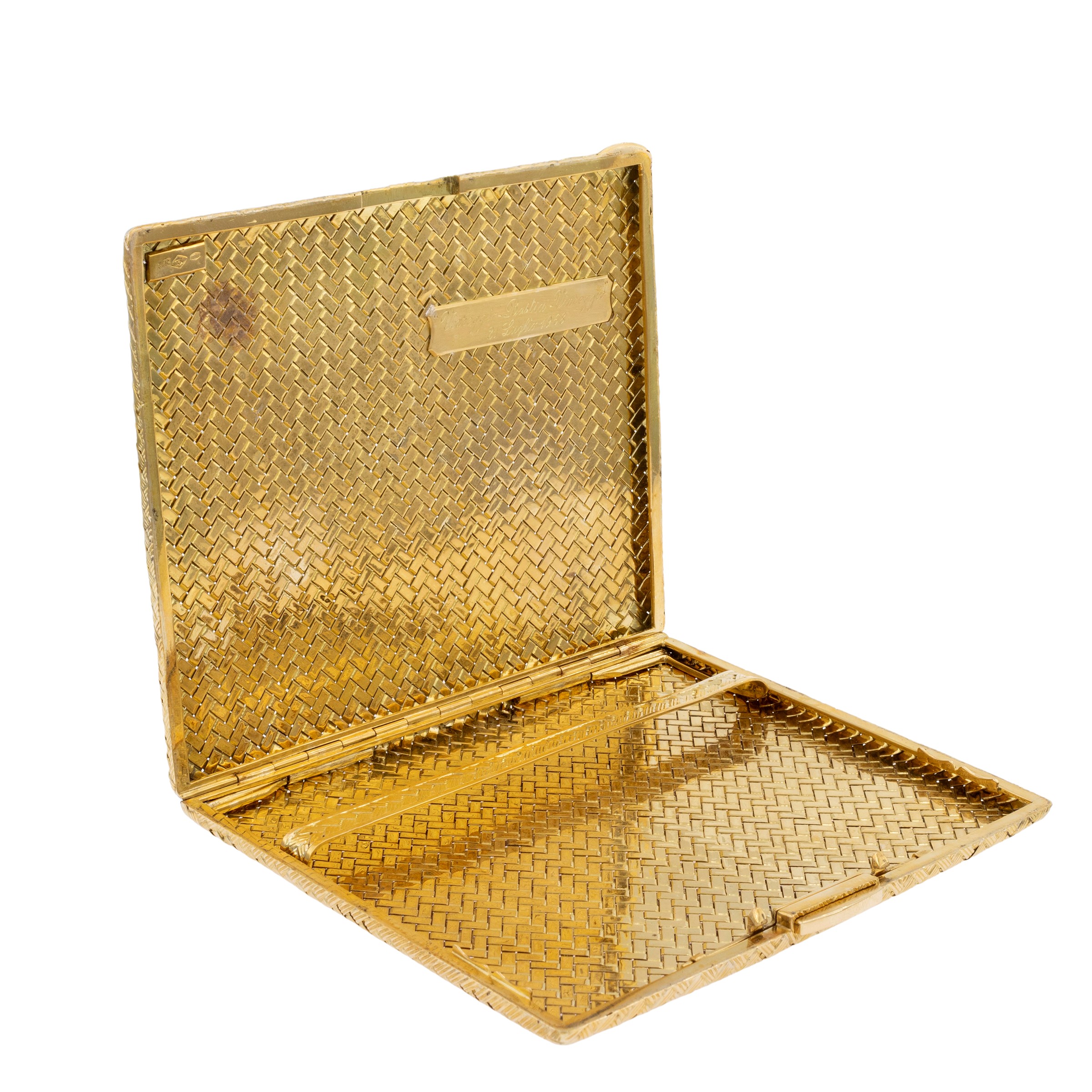 Trousse Portasigarette in Oro Giallo 18kt